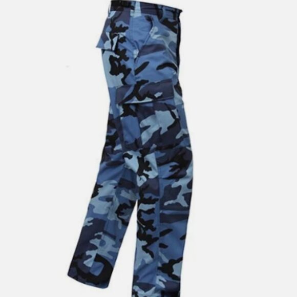 TRU-SPEC YOUTH MILITARY PAINTBALL HUNTING AIRSOFT CAMOUFLAGE SKY BLUE ALL SIZES - Picture 1 of 8